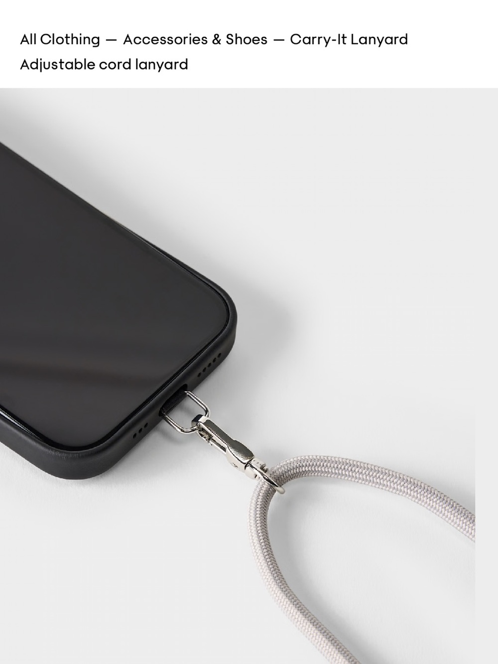 Aritzia Carry It Lanyard - Picture 5 of 6